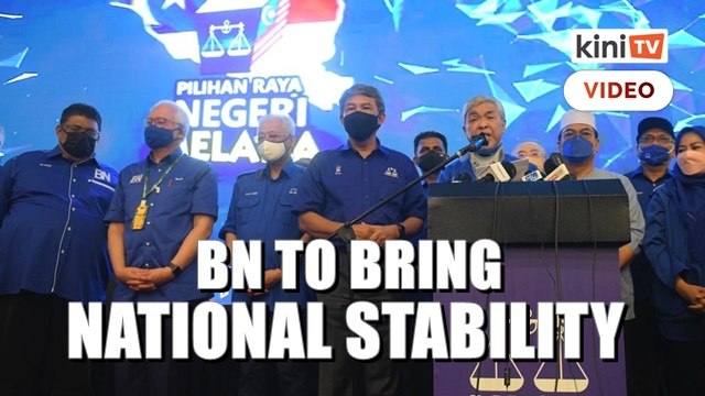 Zahid: Two-thirds majority win in Malacca shows the country wants stability