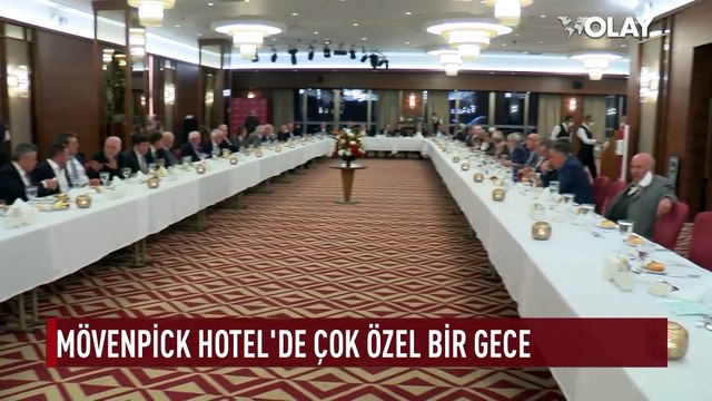 Cavit Çağlar eski dostlarıyla hasret giderdi... Mövenpick Hotel'de özel buluşma...