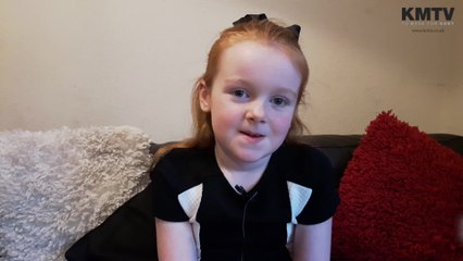 Six-year-old girl saves mum