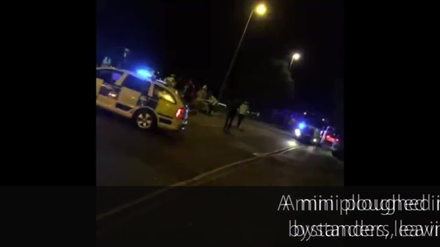 Fifteen bystanders injured in crash