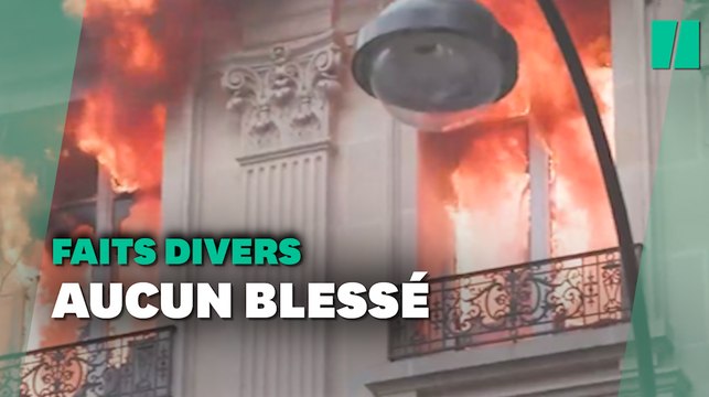 Paris: Un incendie à Opéra maîtrisé par plus d'une centaine de pompiers