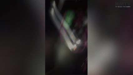 Head torch explodes in car