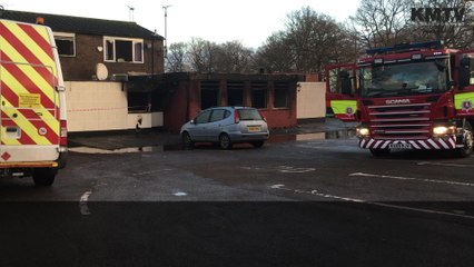 A fire broke out at the Victoria Cross pub in Chatham