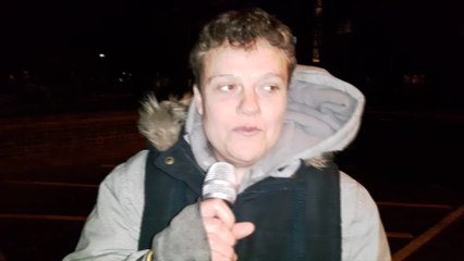 Woman speaks out about homlessness