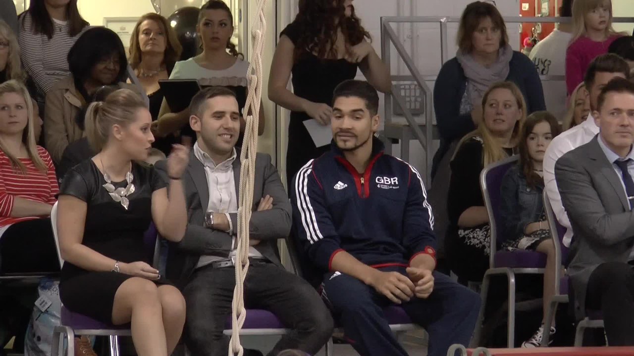 Olympian Louis Smith visits Tunbridge Wells