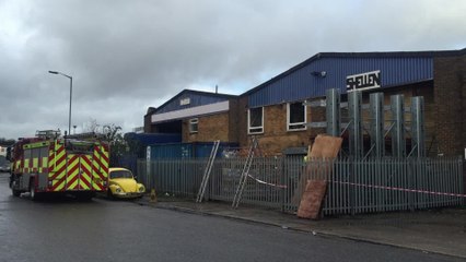 Fire on the Medway City Estate