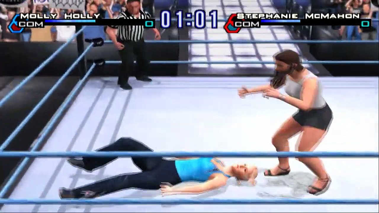 WWF SmackDown! Just Bring It Molly Holly vs Stephanie McMahon