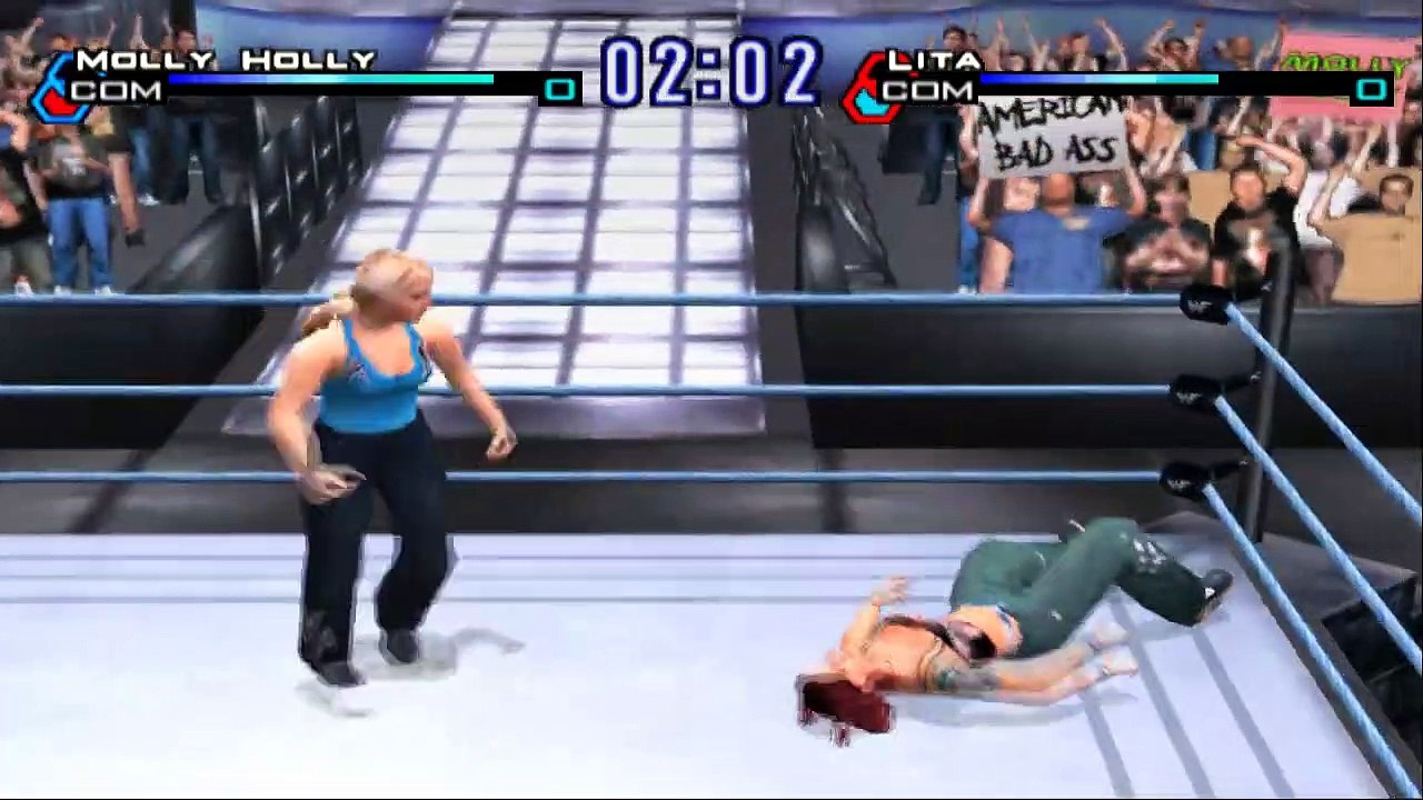 WWF SmackDown! Just Bring It Molly Holly vs Lita