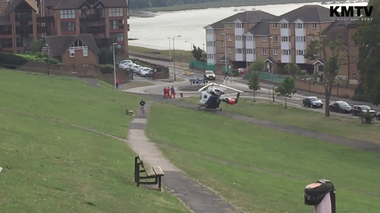 Air ambulance lands in Rochester