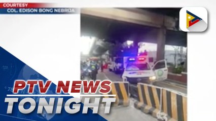 5 hurt after ambulance struck barriers in EDSA Busway