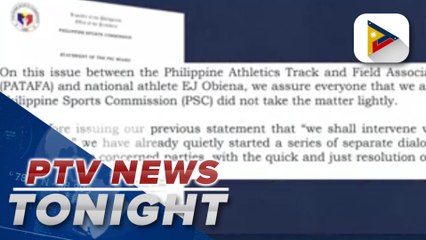 SPORTS NEWS: PSC issues gag order for Obiena and PATAFA