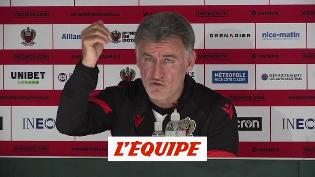 Galtier : « C'est un délinquant » - Foot - L1 - Nice