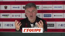 Galtier veut que Nice arrête d'« attendre d'être dos au mur » - Foot - L1 - Nice
