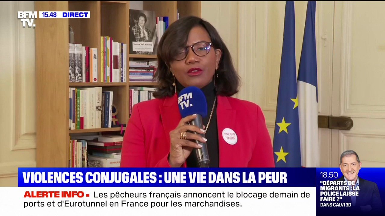 Elisabeth Moreno détaille sur BFMTV trois nouvelles mesures pour lutter contre les violences faites aux femmes