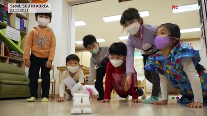 Seoul trials robot teaching assistants in nursery schools