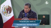 David Monreal agradece a AMLO apoyo ante violencia en Zacatecas