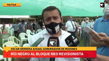Río Negro al bloque neo revisionista