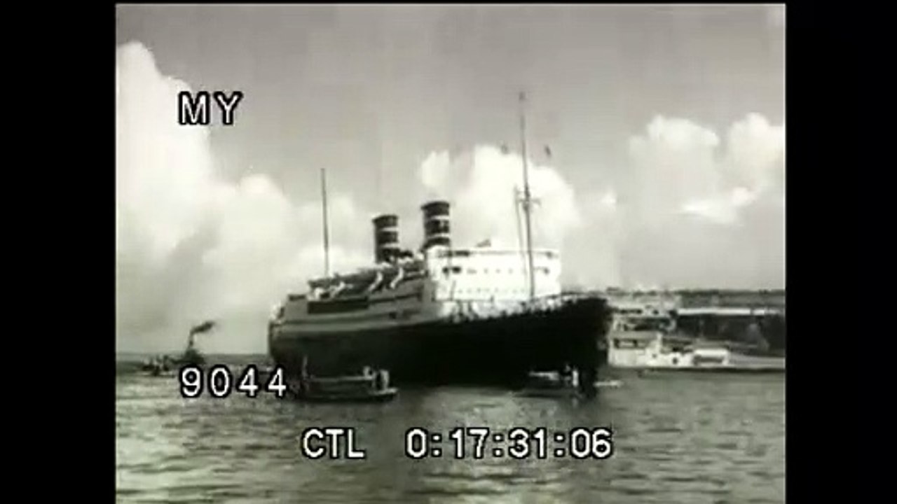 SS Morro Castle News Reels & Salvage from 1934