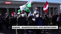 Europe : manifestations anti-restrictions