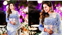 Shraddha Arya की Reception वाली साड़ी की कीमत जानकर हो जाएंगे हैरान | FilmiBeat