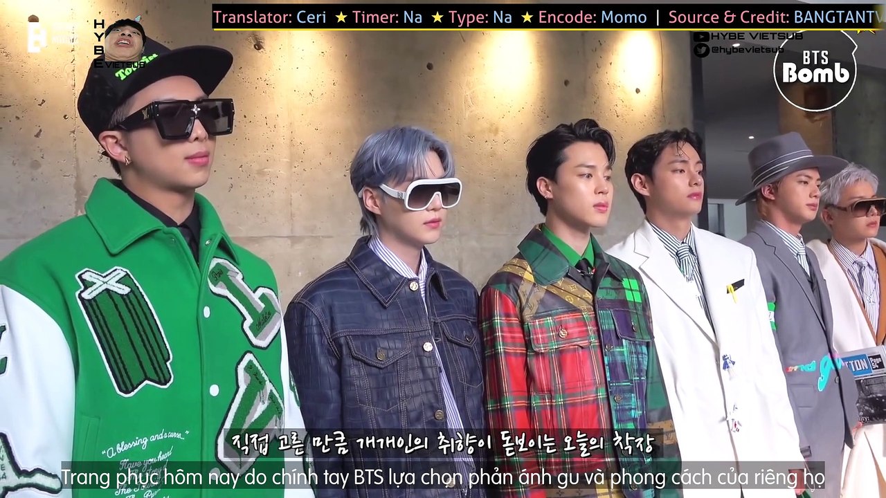 [VIETSUB] [BANGTAN BOMB] Chiến dịch 2021 của Louis Vuitton -  BTS 방탄소년단