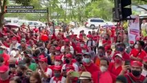 Sara Duterte addresses Tagum crowd