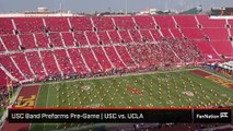 USC Band Preforms Pre-Game vs. UCLA