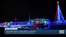 Desert Hills home decorated with over 200K Christmas lights