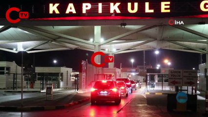 Edirne'ye alışverişe gelen Bulgarlar geri dönüşte Kapıkule'de yoğunluk oluşturdu