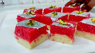 सिर्फ 10 मिनट में बनाये लाजवाब बर्फी | Diwali Sweets | Milk Coconut Burfi Recipe | Coconut Burfi