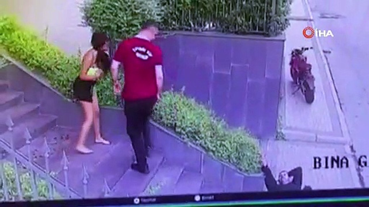 İstanbul'da gasp içinde gasp kamerada! İşte o anlar