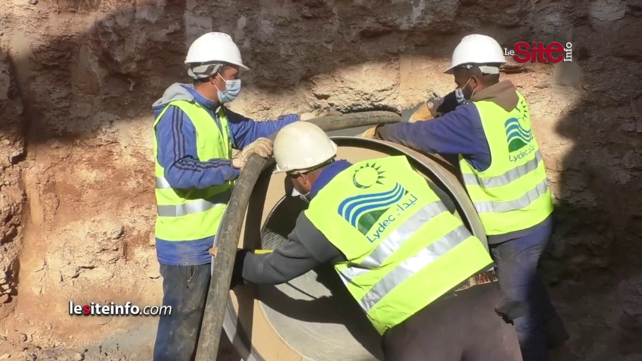 Casablanca_ la Lydec poursuit le renforcement du réseau d’assainissement