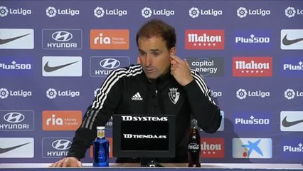 Arrasate: "Estamos muy fastidiados, porque merecíamos más"