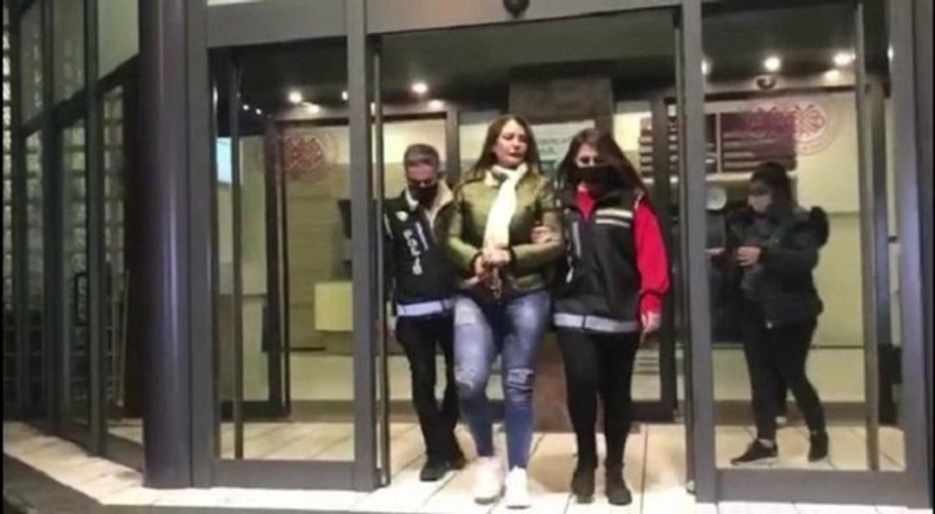 'Hanımağa' lakaplı Güniz Akkuş, düzenlenen operasyonla yakalandı