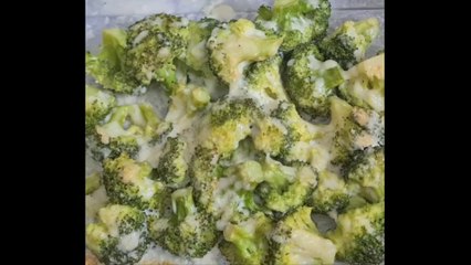 Baked brocoli/healthy recipe/creamy n cheesy snack