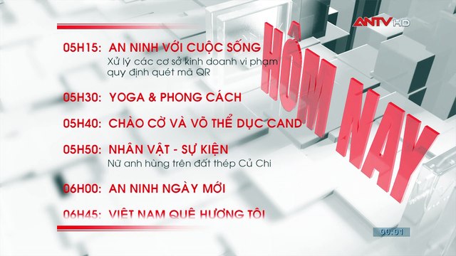 Truyền hình Công an Nhân dân | ANTV - GTCT Hôm nay (0h 21.11.2021, gần full)