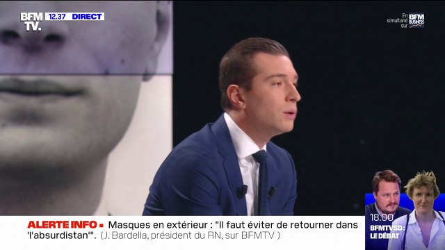 Pour Jordan Bardella, Éric Zemmour ramène le camp national 30 ans en arrière