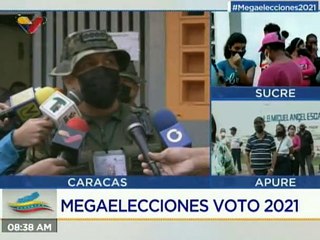 G/J Domingo Hernández: "El proceso electoral se está desarrollando con total normalidad en el país"