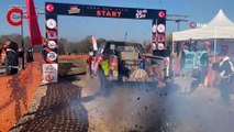56 pilotun yarıştığı Off-Road yarışması nefes kesti