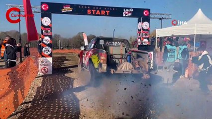 56 pilotun yarıştığı Off-Road yarışması nefes kesti