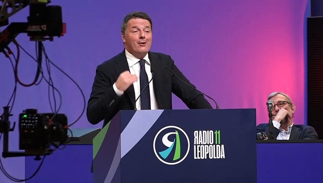 Leopolda, Renzi: Penso che andremo a votare nel 2022, ma sarebbe un errore