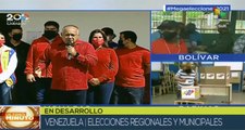 Vicepresidente del PSUV informa del comportamiento de los comicios venezolanos