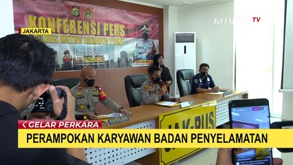 Pelaku Perampokan Karyawan Basarnas dalam Pengaruh Narkoba