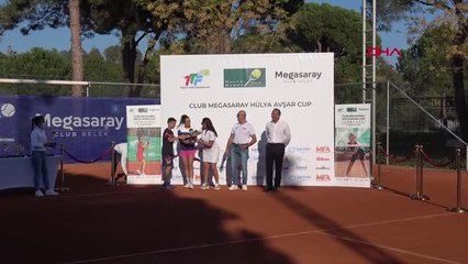 SPOR 43'üncü Hülya Avşar Cup Tenis turnuvası sona erdi