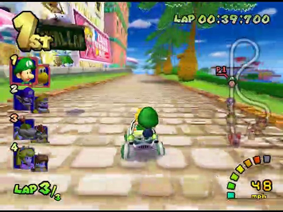 Mario Kart Double Dash!! online multiplayer ngc Vidéo Dailymotion