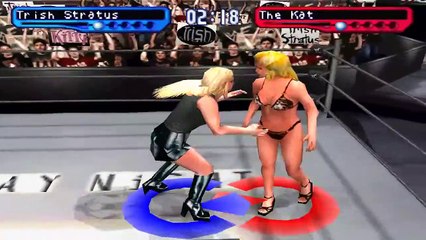 WWF SmackDown! 2 Trish Stratus vs The Kat