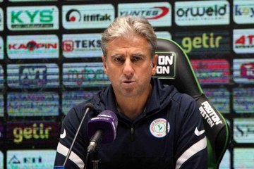 Konyaspor-Çaykur Rizespor maçının ardından