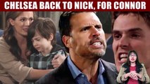 The Young And The Restless Spoilers Nick and Chelsea are back together, regaining custody of Connor