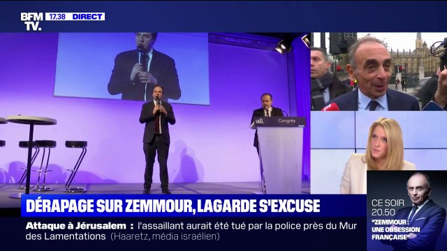 Après les propos polémiques de Jean-Christophe Lagarde, Éric Zemmour lui répond