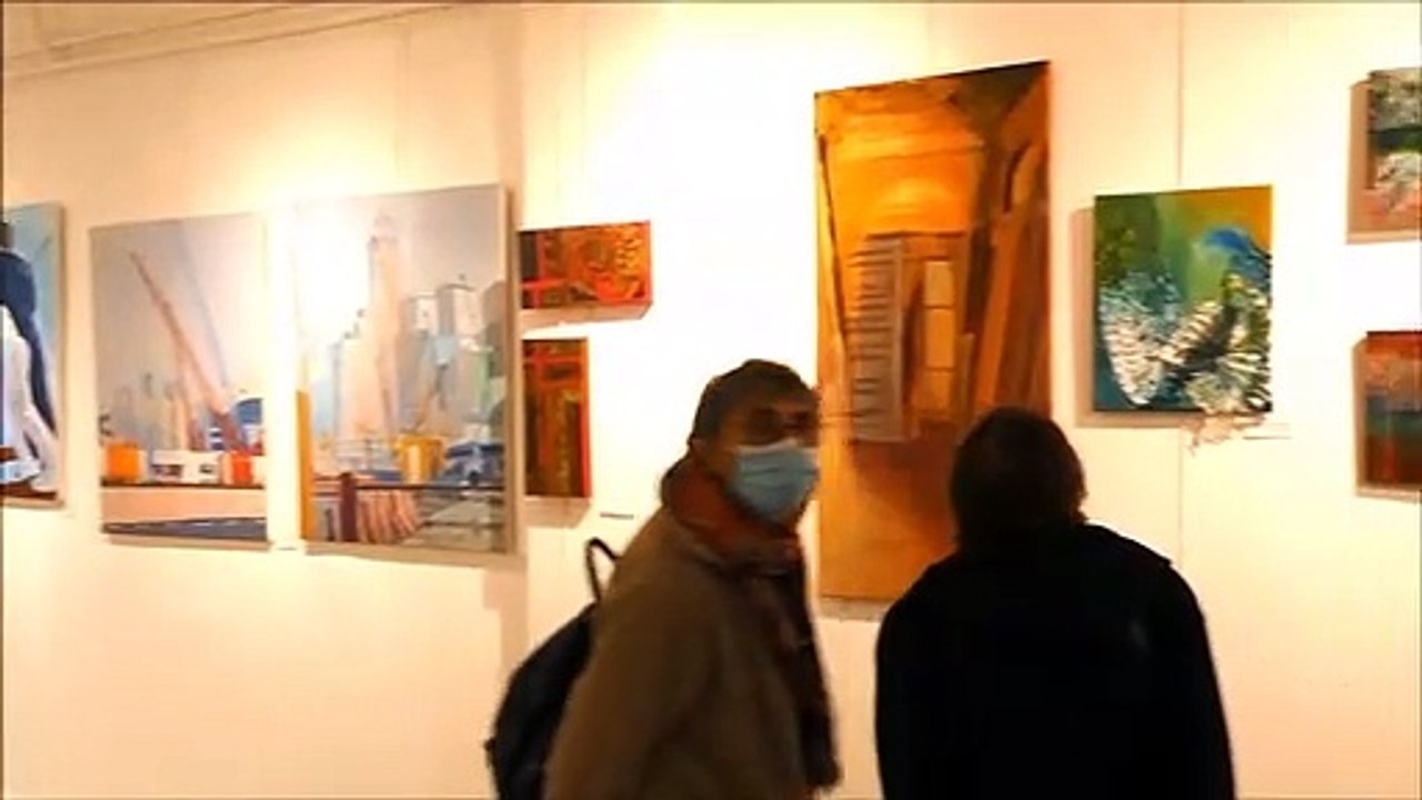 exposition de tableaux par vladimir mitz, aaps 2021